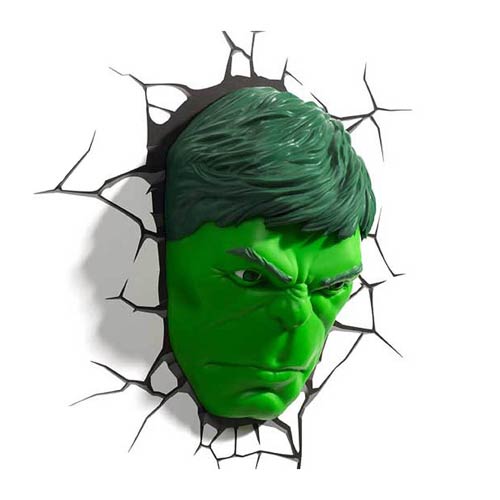 Marvel Hulk Face 3D Nightlight